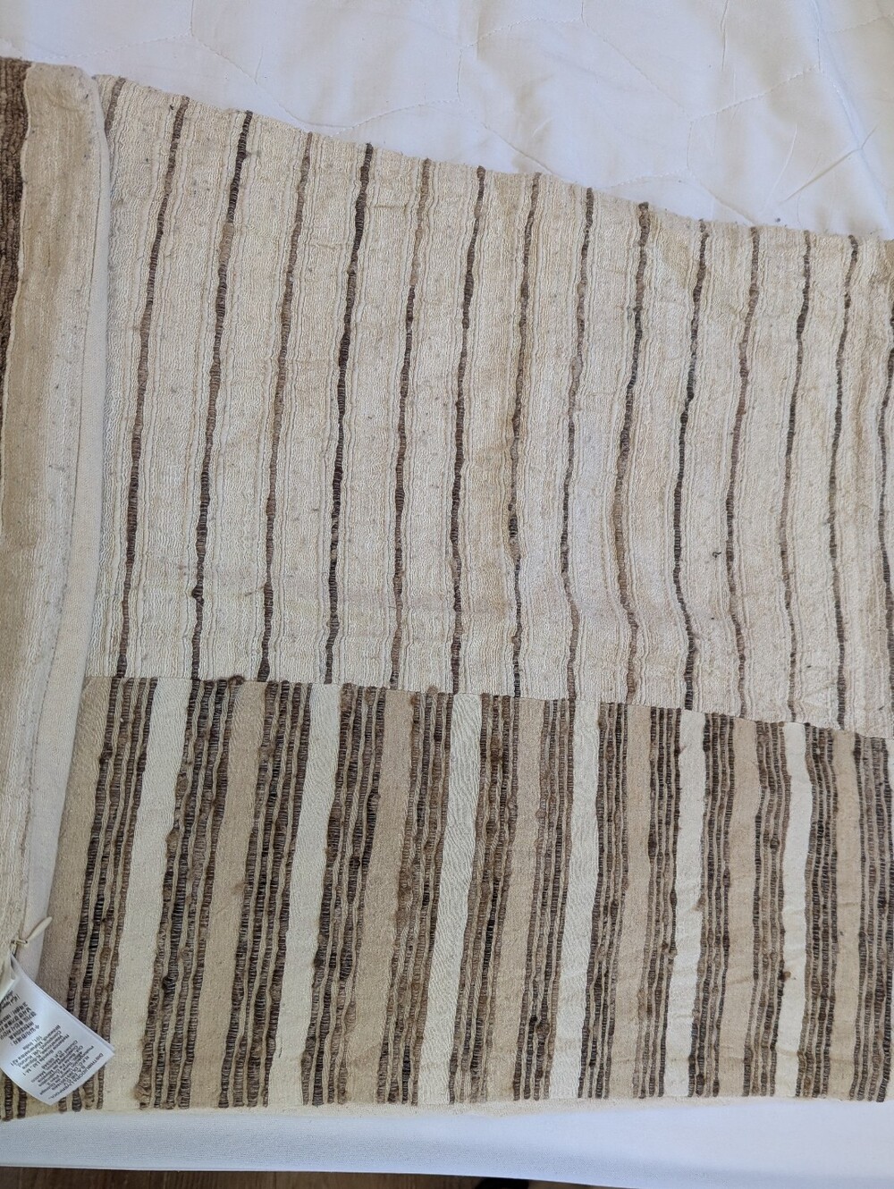 West elm Striped Throw Pillowcase (20in. Square)